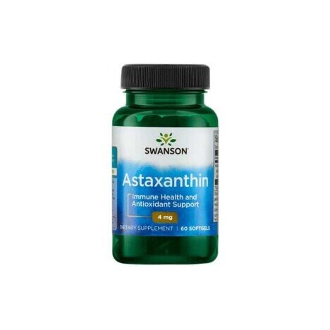 Swanson Astaxanthin, 4mg - 60 Capsule